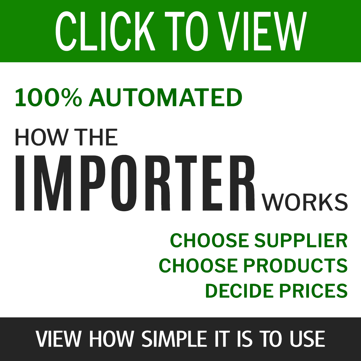 How the Newpurple shop product importer works